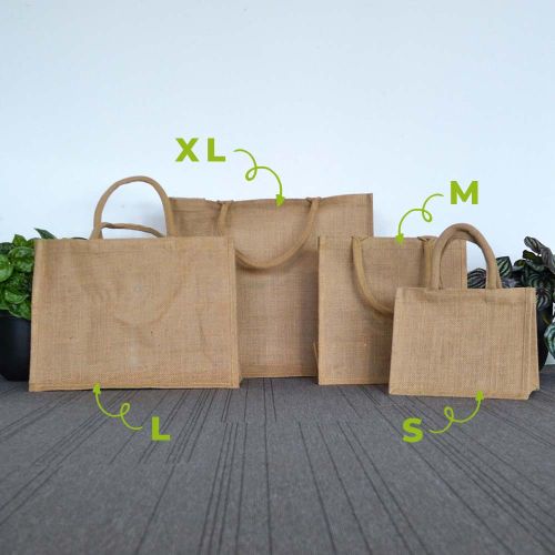 Natural jute bag - XL - Image 2